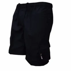 Outlet OUKU Men's Cargo Shorts Camo Shorts Hiking Shorts Multi Pocket Multiple Pockets Elastic Drawstring Design Plain Camouflage Breathable Outdoor Knee Length Casual Daily Streetwear Stylish Camouflage Black
