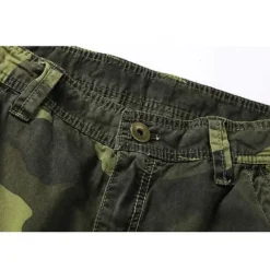Outlet OUKU Men's Cargo Shorts Camo Shorts Shorts Hiking Shorts Leg Drawstring 6 Pocket Camouflage Comfort Outdoor Daily Going out Fashion Streetwear Army Green Blue