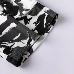 Best OUKU Men's Cargo Shorts Camo Shorts Shorts Summer Shorts Zipper Multiple Pockets Flap Pocket Camouflage Camo / Camouflage Comfort Wearable Short Outdoor Vacation Sport Casual Black Army Green