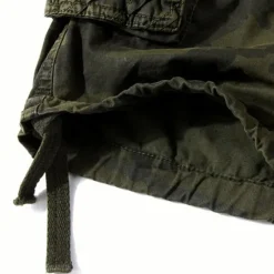 Sale OUKU Men's Cargo Shorts Camo Shorts Hiking Shorts Multi Pocket Multiple Pockets Camouflage Breathable Outdoor Knee Length Casual Daily Streetwear Stylish Camouflage Red Camouflage Blue Inelastic