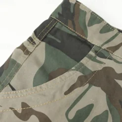 New OUKU Men's Cargo Shorts Camo Shorts Shorts Summer Shorts Multi Pocket Flap Pocket Camo Camouflage Comfort Wearable Knee Length Outdoor Sport Daily Fashion Casual White Yellow