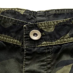 OUKU Men's Cargo Shorts Camo Shorts Shorts Multi Pocket Camouflage Comfort Breathable Outdoor Daily Going out Fashion Streetwear White Yellow