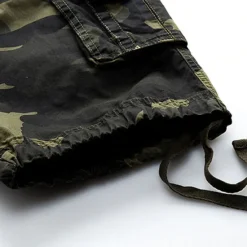 OUKU Men's Cargo Shorts Camo Shorts Shorts Multi Pocket Camouflage Comfort Breathable Outdoor Daily Going out Fashion Streetwear White Yellow