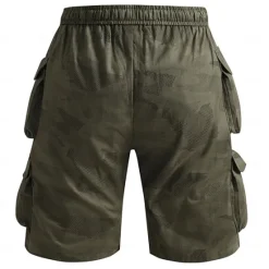 Best OUKU Men's Cargo Shorts Camping Shorts Camo Shorts Hiking Shorts Elastic Waist Straight Leg 6 Pocket Plain Camouflage Moisture Wicking Wearable Knee Length Outdoor Casual Daily Fashion Streetwear Black