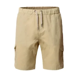 Outlet OUKU Men's Cargo Shorts Casual Shorts Flap Pocket Plain Comfort Breathable Outdoor Daily Going out Fashion Casual Black Army Green