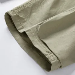 Hot OUKU Men's Cargo Shorts Hiking Shorts Military Summer Outdoor Regular Fit 10“ Ripstop Breathable Quick Dry Multi Pockets Shorts Drawstring Elastic Waist Dark Grey Army Green Cotton Fishing Climbing