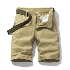 Hot OUKU Men's Cargo Shorts Hiking Shorts Military Summer Outdoor Regular Fit 10