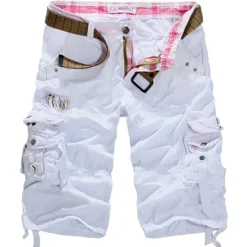 Online OUKU Men's Cargo Shorts Hiking Shorts Military Summer Outdoor Regular Fit 10