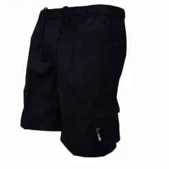 OUKU Men's Cargo Shorts Hiking Shorts Military Outdoor Regular Fit Waterproof Breathable Quick Dry Shorts Zipper Pocket Black Army Green Hunting Climbing Camping / Hiking / Caving S M L XL XXL
