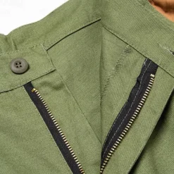 Discount OUKU Men's Cargo Shorts Shorts Buttons Multi Pocket Plain Wearable Short Outdoor Daily Camping & Hiking Fashion Classic Army Green Green