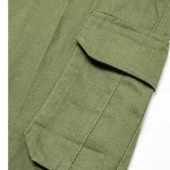 Discount OUKU Men's Cargo Shorts Shorts Buttons Multi Pocket Plain Wearable Short Outdoor Daily Camping & Hiking Fashion Classic Army Green Green