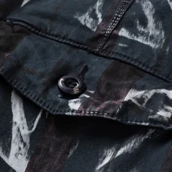 Outlet OUKU Men's Cargo Shorts Shorts Summer Shorts Work Shorts Golf Shorts Drawstring Elastic Waist Multi Pocket Florals Comfort Wearable Knee Length Outdoor Sport Daily Fashion Casual Black Red