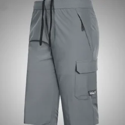 Hot OUKU Men's Cargo Shorts Shorts Hiking Shorts Multi Pocket Plain Comfort Breathable Outdoor Daily Going out Fashion Streetwear Black Blue