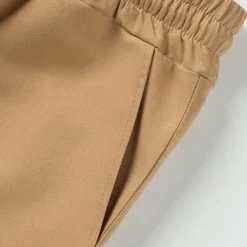 Outlet OUKU Men's Cargo Shorts Shorts Summer Shorts Drawstring Elastic Waist Multi Pocket Plain Comfort Wearable Knee Length Outdoor Sport Daily Fashion Casual Black Yellow