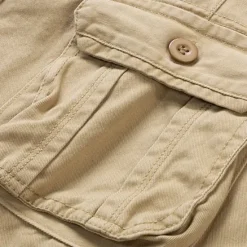 Best OUKU Men's Cargo Shorts Shorts Zipper Pocket Plain Breathable Soft Casual Weekend Fashion Streetwear Black Blue Micro-elastic