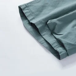 OUKU Men's Cargo Shorts Shorts Summer Shorts Drawstring Elastic Waist Zipper Pocket Plain Comfort Wearable Knee Length Outdoor Sport Daily Fashion Casual Black Royal Blue