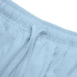 Sale OUKU Men's Cargo Shorts Shorts Linen Shorts Summer Shorts Beach Shorts Drawstring Elastic Waist Multi Pocket Plain Knee Length Beach Hawaiian Casual Black White Inelastic