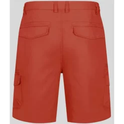 Hot OUKU Men's Cargo Shorts Shorts Summer Shorts Elastic Waist Multi Pocket Flap Pocket Plain Comfort Wearable Knee Length Outdoor Sport Daily Fashion Casual Black Yellow
