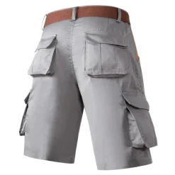 Outlet OUKU Men's Cargo Shorts Shorts Hiking Shorts Multi Pocket Plain Wearable Short Outdoor Daily Designer Casual ArmyGreen Khaki
