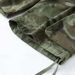 Outlet OUKU Men's Cargo Shorts Shorts Summer Shorts Multi Pocket Flap Pocket Camo Comfort Wearable Knee Length Outdoor Sport Daily Fashion Casual Khaki Army Green