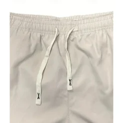 Hot OUKU Men's Cargo Shorts Summer Shorts Capri shorts Drawstring Elastic Waist Multi Pocket Plain Comfort Wearable Calf-Length Outdoor Sport Daily Fashion Casual Black Khaki