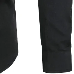 Outlet OUKU Men's Chinese Collar Shirt Mandarin Collar Shirt Prom Shirt Tuxedo Shirts Solid Colored Outdoor Party Black White Long Sleeve Stand Collar Summer Spring Clothing Apparel Button-Down