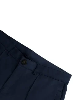 Online OUKU Men's Chinos Chino Pants Pocket Geometry Comfort Breathable Outdoor Daily Going out Fashion Casual Black Dark Blue Inelastic
