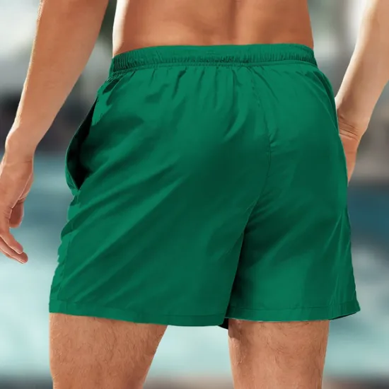Discount OUKU Men's Coconut Tree Colorful Swimming Trunks Board Shorts Swim Shorts Mid Waist Hawaiian Casual Holiday Beach Drawstring with Mesh lining Elastic Waist Designer Clothing Apparel