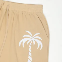 OUKU Men's Coconut Tree Shorts Summer Shorts Beach Shorts Mid Waist Streetwear Hawaiian Designer Casual Daily Holiday Drawstring Elastic Waist Print Designer Clothing Apparel