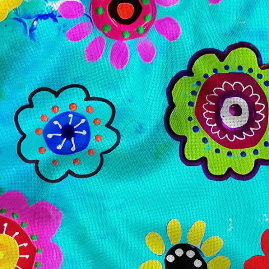 Sale OUKU Men's Colorful Flower / Floral Swim Trunks Swim Shorts Board Shorts Mid Waist Hawaiian Casual Holiday Beach Drawstring with Mesh lining Elastic Waist Designer Clothing Apparel