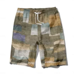 Discount OUKU Men's Colorful Swim Trunks Swim Shorts Board Shorts Mid Waist Hawaiian Casual Holiday Beach Drawstring with Mesh lining Elastic Waist Designer Clothing Apparel