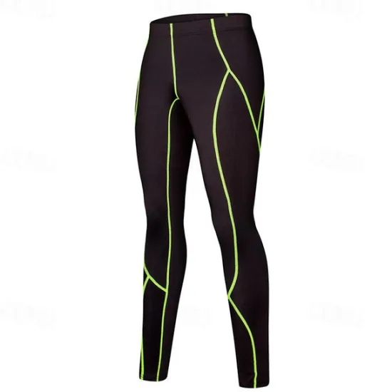 Online OUKU Men's Compression Pants Running Tights Leggings with Phone Pocket Base Layer Athletic Athleisure Summer Spandex 4 Way Stretch Breathable Quick Dry Sweat wicking Fitness Gym Workout Running Slim Fit