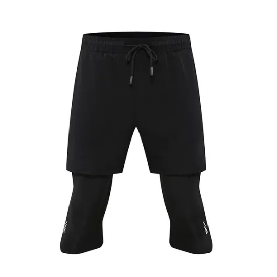 Clearance OUKU Men's Compression Pants Running Shorts With Tights Drawstring 2 in 1 Base Layer Athletic Athleisure Spandex Breathable Quick Dry Moisture Wicking Fitness Gym Workout Running Sportswear Activewear