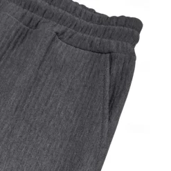 OUKU Men's Corduroy Pants Trousers Casual Pants Pocket Elastic Waist Drawstring Plain Comfort Sports Outdoor Daily Fashion Casual ArmyGreen Black Micro-elastic