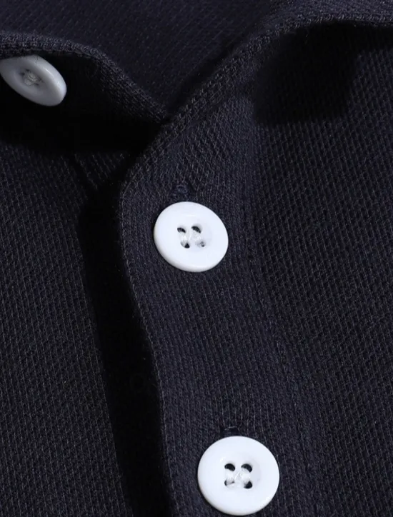OUKU Men's Cotton Polo Shirt Golf Shirt Business Lapel Short Sleeve Fashion Basic Color Block Patchwork Embroidered Summer claret Black Green ash-colored Deep Blue Light Blue Cotton Polo Shirt