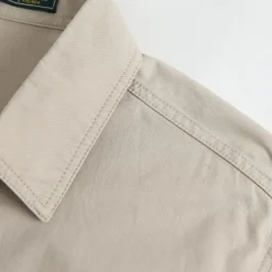 Outlet OUKU Men's Cow Print Work Shirt Western Shirt Cargo Shirt Long Sleeve Casual Tactical Sports Outdoor WorkWear Spring Fall Turndown Front Two Pockets Button Up Shirts Army Green Khaki