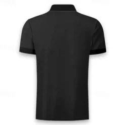 New OUKU Men's Dragon Polo Shirts Golf Shirt Short Sleeve Polo Shirts Collared Shirts Funny Streetwear Vacation Wear Party Outfits Buttons 3D Print Summer Spring Black Purple Green