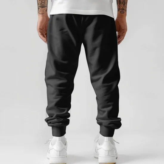 OUKU Men's Dragon Sweatpants Joggers Pants Trousers Mid Waist Drawstring Elastic Waist Fashion Outdoor Dailywear Casual Pocket Spring Fall Winter 3D Print Black White Blue