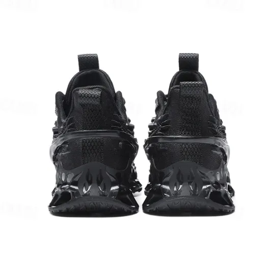 Outlet OUKU Men's Dragon-Themed Lightweight Athletic Sneakers – Unique Sculpted Sole Design, Breathable and Comfortable Running Shoes for Sports and Street Style