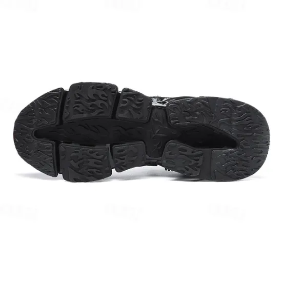 Outlet OUKU Men's Dragon-Themed Lightweight Athletic Sneakers – Unique Sculpted Sole Design, Breathable and Comfortable Running Shoes for Sports and Street Style