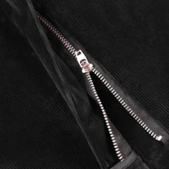 Best OUKU Men's Dress Pants Corduroy Pants Trousers Chinos Buttons Pocket Plain Comfort Wearable Formal Party Work Fashion Classic Style Black Wine Micro-elastic