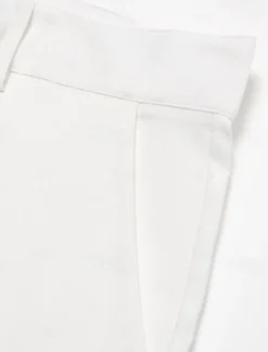 OUKU Men's Dress Pants Flared Pants Bell Bottom Trousers Casual Pants Pocket Plain Comfort Breathable Full Length Outdoor Daily Going out Fashion Streetwear Black White Stretchy