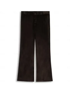 Clearance OUKU Men's Dress Pants Flared Pants Bell Bottom Trousers Suit Pants Front Pocket Plain Comfort Business Daily Holiday Fashion Chic & Modern Yellow Brown