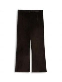 Clearance OUKU Men's Dress Pants Flared Pants Bell Bottom Trousers Suit Pants Front Pocket Plain Comfort Business Daily Holiday Fashion Chic & Modern Yellow Brown