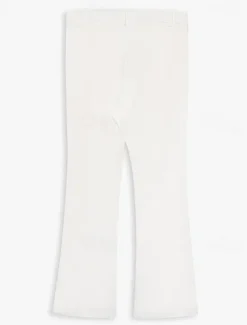 OUKU Men's Dress Pants Flared Pants Bell Bottom Trousers Pocket Plain Comfort Breathable Full Length Outdoor Daily Going out Elegant Fashion White Dark Gray Stretchy