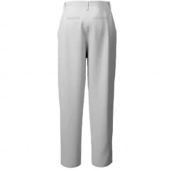 Clearance OUKU Men's Dress Pants Pocket 3D Print Buttons Flame Halloween Costumes Full Length Formal Business Casual Inelastic White