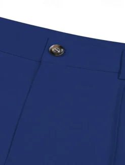 OUKU Men's Dress Pants Tapered pants Trousers Chinos Buttons Pocket Plain Comfort Formal Party Work Fashion Classic Style Black White Micro-elastic