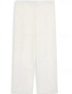Hot OUKU Men's Dress Pants Trousers Suit Pants Buttons Front Pocket Straight Leg Plain Comfort Wedding Business Daily Fashion Chic & Modern Black White