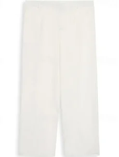 OUKU Men's Dress Pants Trousers Suit Pants Front Pocket Straight Leg Plain Comfort Wedding Business Beach Fashion Chic & Modern Black White
