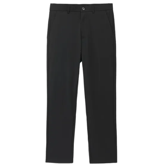 OUKU Men's Dress Pants Trousers Slacks Flat Front Pants Suit Pants Straight Leg Geometry Stretch No-Iron Formal Wedding Business Classic Style Casual Black Royal Blue High Waist Stretchy